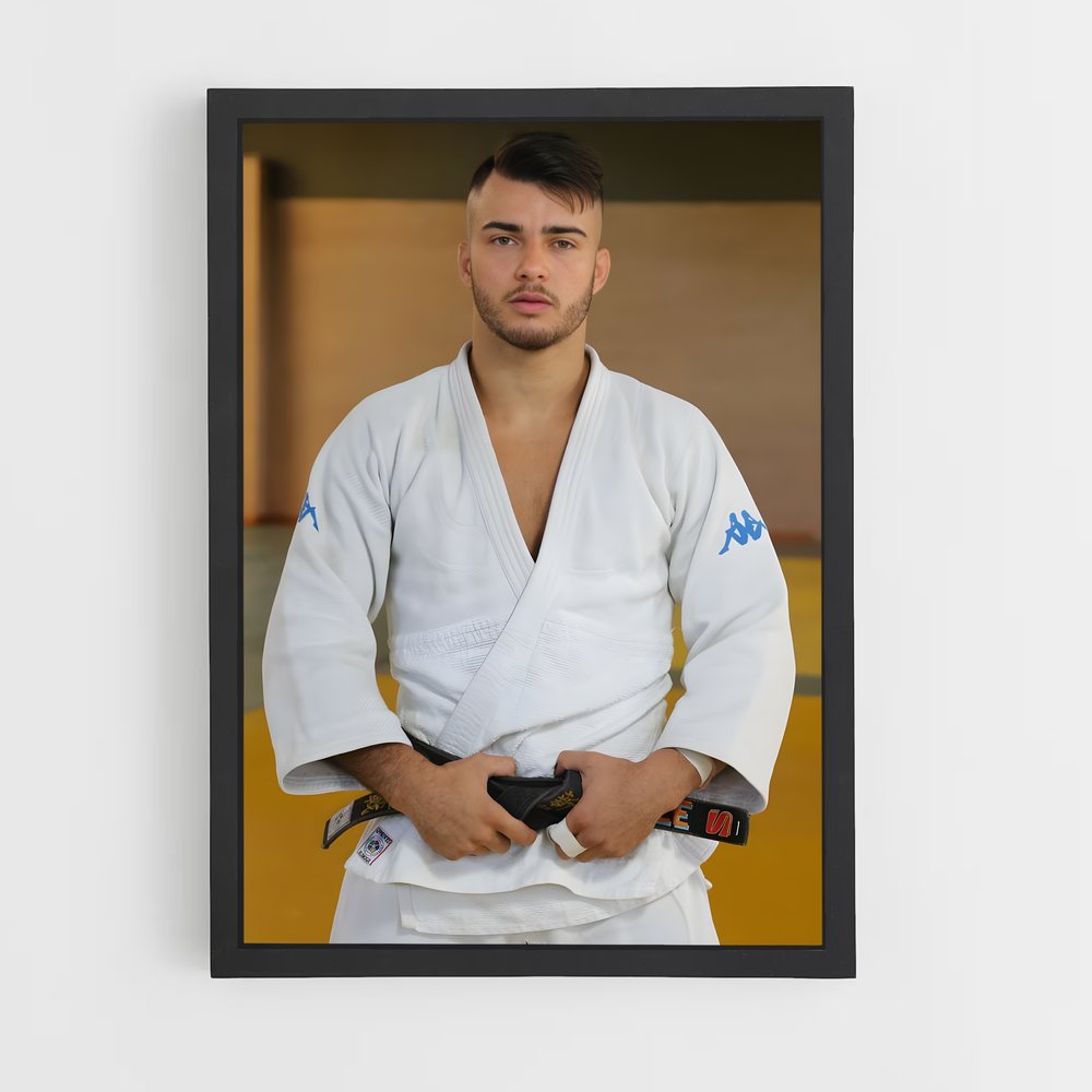 Poster Combat d'Honneur – affiche Judo (vue 2)